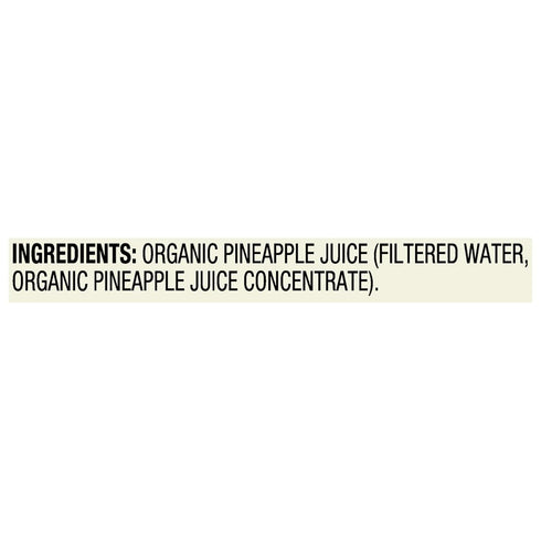8 oz (12 Pack) R.W. Knudsen Organic Just Pineapple Juice, fl