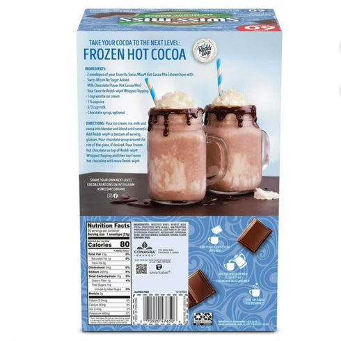 kool aides 60 Count Swiss Miss Milk Chocolate No Sugar Added Hot Cocoa Mix