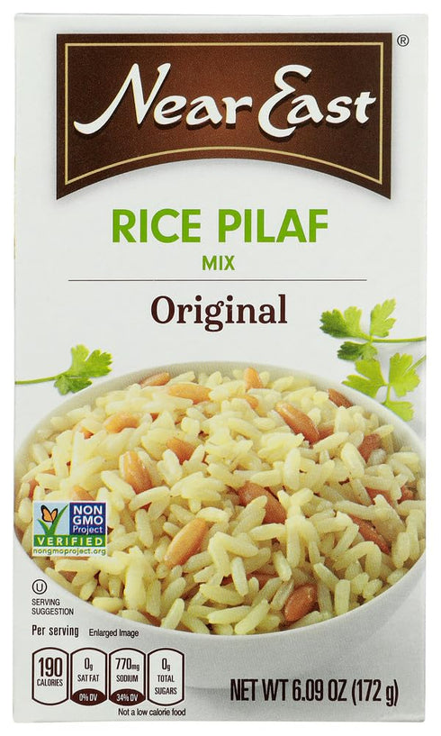 Near East RICE PILAF Mix ORIGINAL 6.09oz (2 Pack) by Near East
