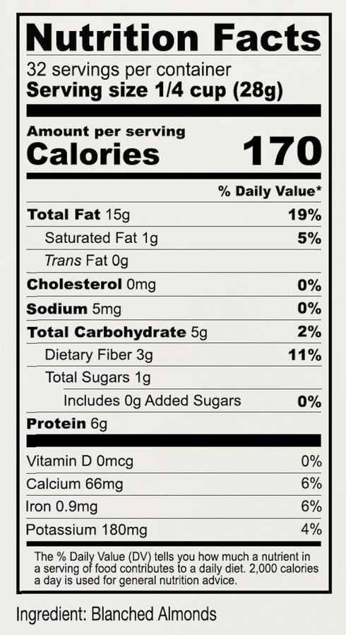 2 lb, Anthony's Blanched Almond Flour, Finely Ground, Gluten Free, Non GMO, Vegan, Keto Friendly