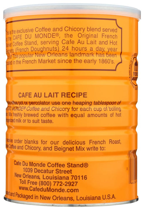 Cafe Du Monde 15 (Pack 3) Coffee Chicory, Ounce