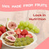 Green focus Packs 6 (1.1oz/30g+ 6.5oz/184g) Greenfocus Freeze Dried Mixed Fruit - Large Bags Each) - Crunchy