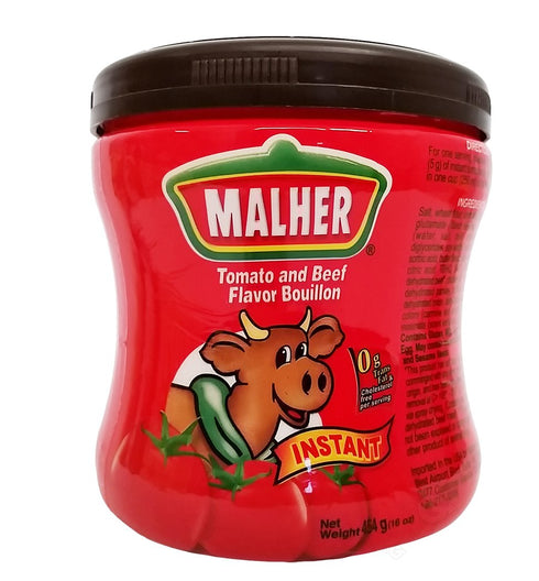Malher 16 oz Tomato Beef Bouillon - Consome De Tomate Y Res