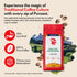 2.2 LB Puroast Low Acid Coffee Half Caff | Half Caff House Blend Ground | Medium Roast | High Antioxidants & High pH