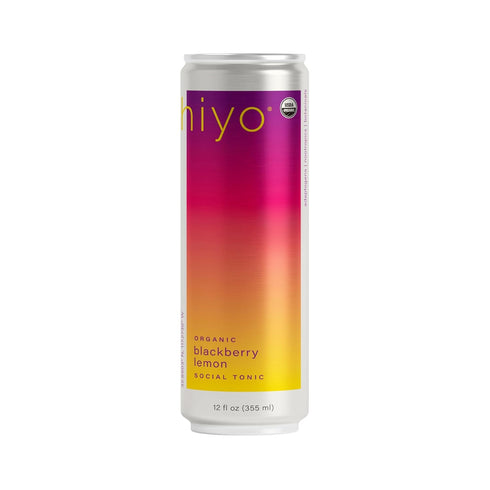 Hiyo Organic Social Tonic - Blackberry Lemon, 12 FZ - N.A. Functional