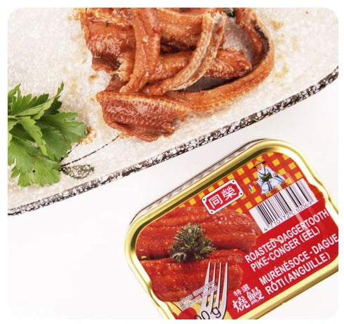 DragonMall 3.5 Oz/100g (Pack 4) Tong Yeng Roasted Eel