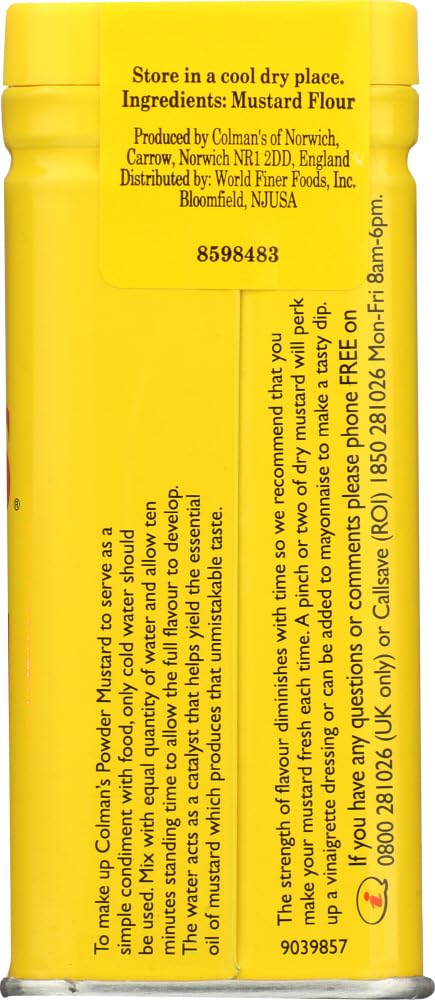 2 oz (Pack 2) Colman's Dry Mustard