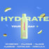 12 Pack, 16.9 oz AFTER Electrolyte Drink, Kiwi & Green Apple Flavor, Electrolytes Hydration Drink, fl Bottles