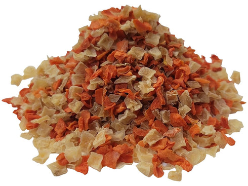 8 Naturejam Dried Carrots & Potato Soup Mix Ounce-Dehydrated Vegetable Flakes To Make Ramen Noodle Soup Blend