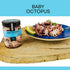 (10.58 oz), Renna, Baby Octopus, Small Octopus preserved in oil Premium Imported Seafood, Mediterranean flavor, Product