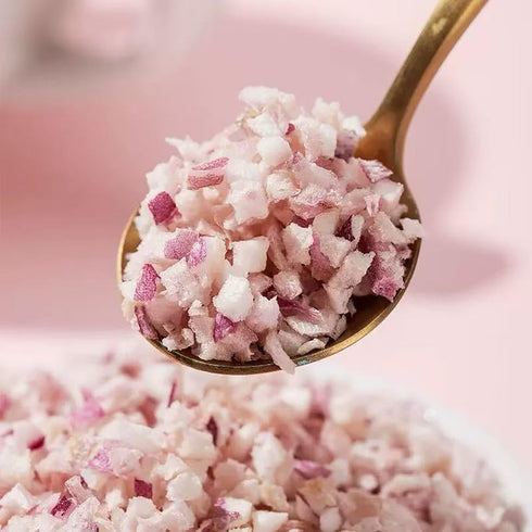 UpBots 3.52 oz. Freeze-dried red onion a fresh red onion substitute, cooking seasoning, salad ingredient, soup