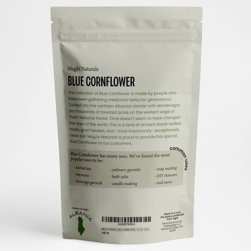 MagJo Blue Cornflower Edible Flowers, 0.5 Oz