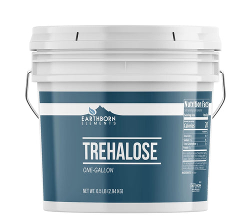 Earthborn Elements Trehalose 1 Gallon Bucket, Sugar Substitute, Drinks & Baking