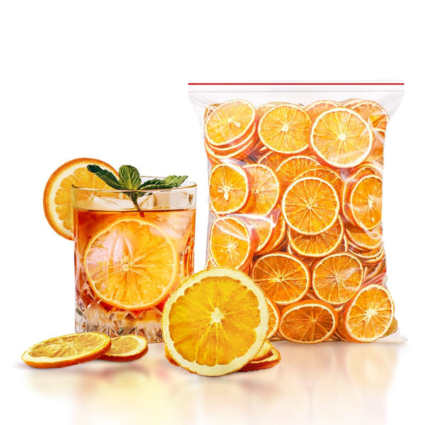 Fraunitsh Dried Orange Slices 8.8oz/250g | Dehydrated Orange Slices for Cocktails, Cakes, Baking,