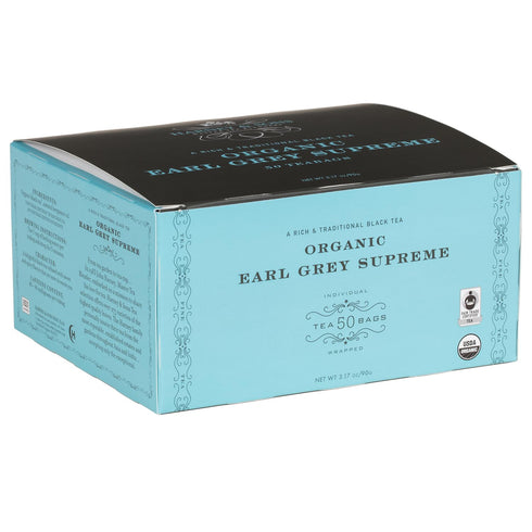 Harney & Sons Organic Earl Grey Supreme | Box of 50 Organic
