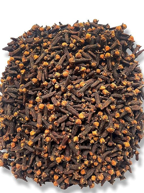 Ceylon Rustic Savour 3.5 oz Organic Whole Cloves USDA Organic Certified Aromatic Clove Spice in Resealable Pouch