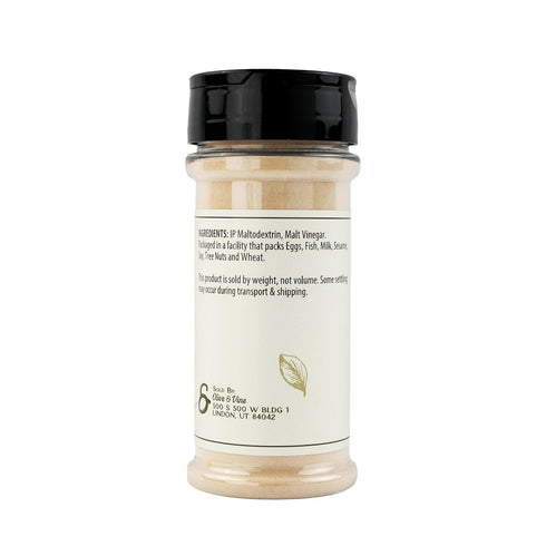 (3.2 Olive & Vine Malt Vinegar Powder, Tangy Flavor, For Seasoning & Marinades, Rich Tradition, Authentic Taste