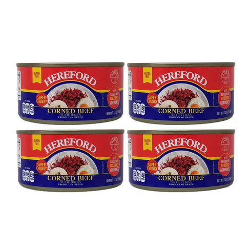 HEREFORD Corned Beef 12oz (4 Pack)