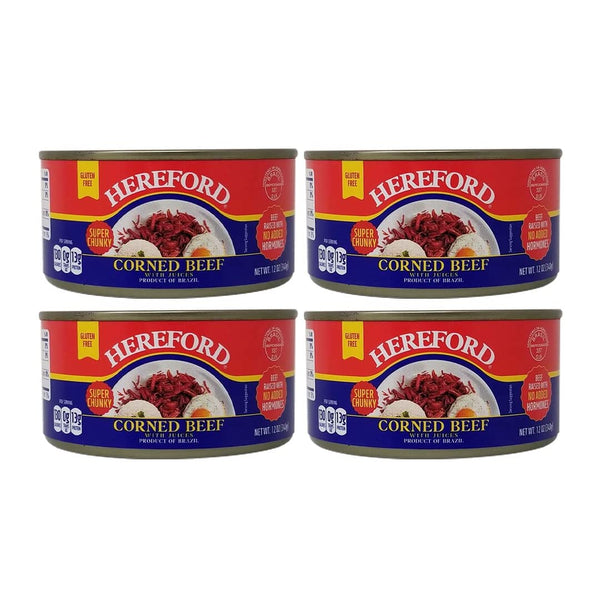 HEREFORD Corned Beef 12oz (4 Pack)
