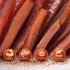 3, 2 oz (57 Rublev Salmon Jerky Original Flavor Wild Caught Dried Fish Strips, High Protein Snack with Omega Gluten