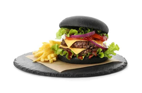 Generic Pack 12 Authentic Gourmet Black Brioche Buns