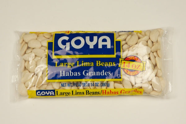Goya Large Lima Beans - Habas Grandes 14 oz