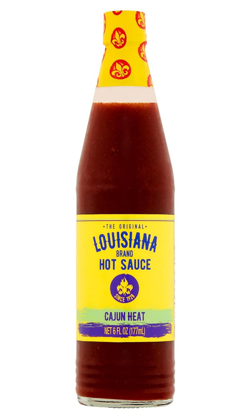 "LOUISIANA" Brand Louisiana Brand Hot Sauce (Cajun Heat, 6 Fl Oz (Pack of 1))