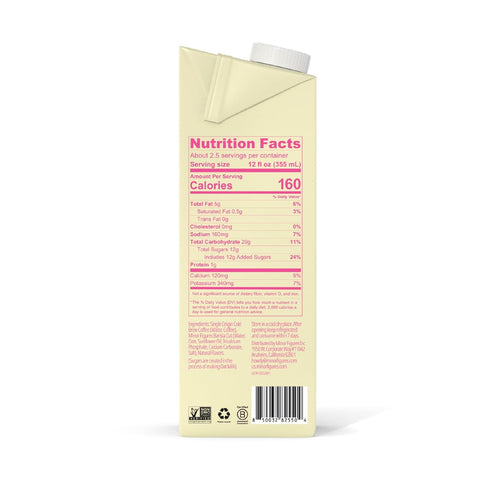 32oz 6 Pack Minor Figures - Oat Latte - Vanilla - Ready to Drink - Multi-serve - Non-GMO - Plant-Based - Vegan