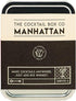 The Cocktail Box Co. Manhattan Cocktail Kit, Handcrafted Mixology Set for Him or Her, 1 Kit