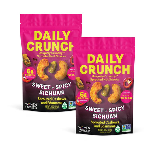Daily Crunch Sprouted Cashews and Dehydrated nuts for a Unique Crunch, Keto