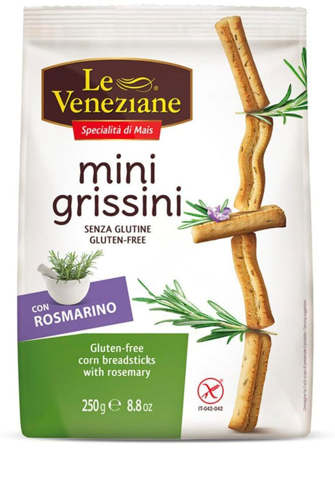 Generic Le Venezianes Gluten Free Breadsticks, Rosemary Flavor 250g