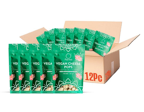 Karma Vegan Cheese Popped Water Lily Seeds - 3g protein, Gluten-Free, Vegan