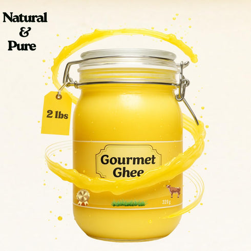 Generic Immune 2 lb (32 oz) Premium Gourmet Ghee Dairy Free Butter Alternative for Cooking, Baking & Frying, High Heat