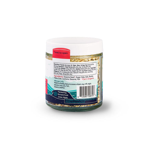 2.5 oz. 2 Pack Barnacle Foods Furikake Kelp Seasoning | | Japanese Inspired Rice Seasoning | Seaweed Seasoning