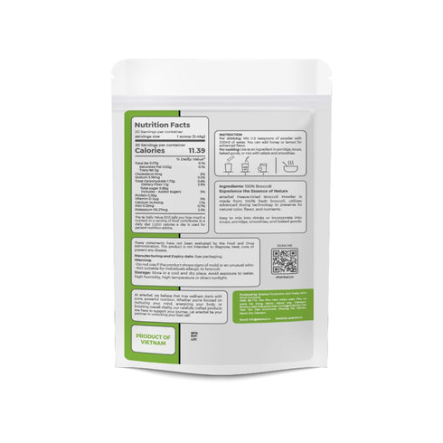 Set| (2 2.43 oz) eHerbal Super Veggie Powder Freeze-Dried Pumpkin Powder & Broccoli Powder