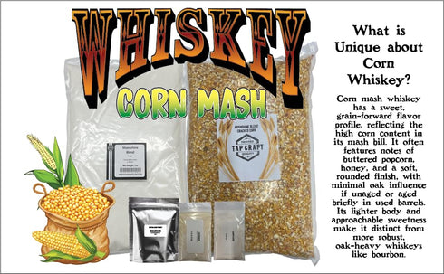 Complete Corn Whiskey Home Brewing Kit