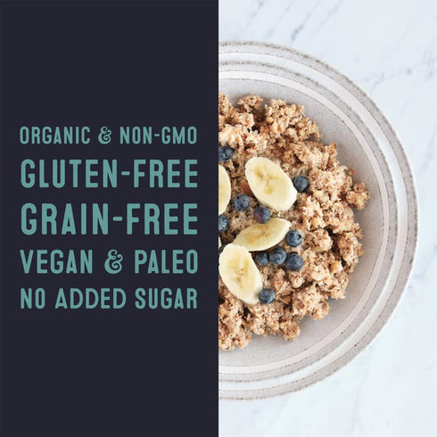 (8 Count, 2 1.6 oz. Wella Cereal Oatmeal Alternative, Gluten-Free Breakfast Hot Cereal, Grain-Free Paleo Organic Vegan