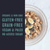 (8 Count, 2 1.6 oz. Wella Cereal Oatmeal Alternative, Gluten-Free Breakfast Hot Cereal, Grain-Free Paleo Organic Vegan