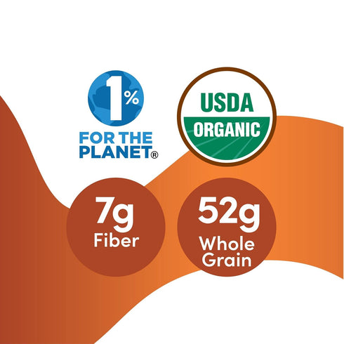 16.3oz (1 Kashi Cold Breakfast Cereal, Vegan, Organic Fiber Cereal, Cinnamon Harvest, Box Box)