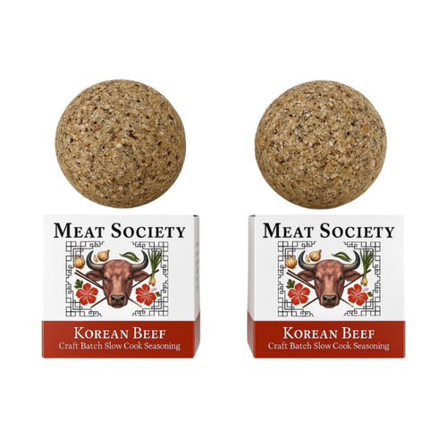 Meat Society Korean Beef Craft Batch Slow Cook Seasoning bomb, Gluten Free, No MSG,