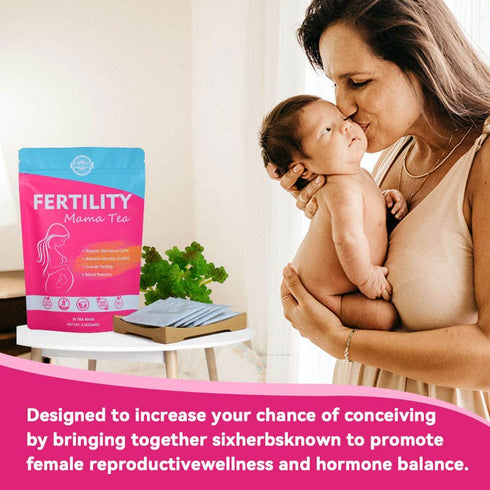 20 Hiherbs Natural Fertility Tea, for Women Fibroids Shrink Treatment, to Boost Fertility, tea bags Balance Hormone