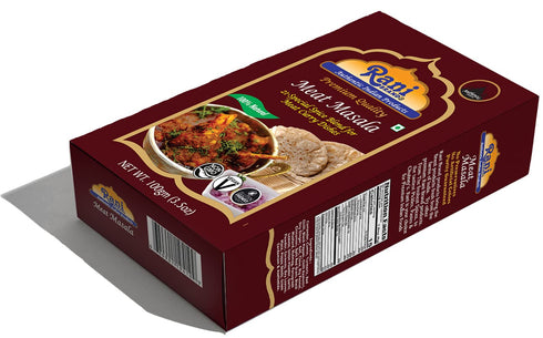 Rani Meat Curry Masala 21-Spice Blend 3.5oz (100g), All Natural, Vegan, Gluten Friendly, NON-GMO
