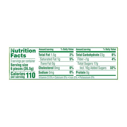 Mamba 18 (Pack 24) Sour Fruit Chews Candy, Pieces