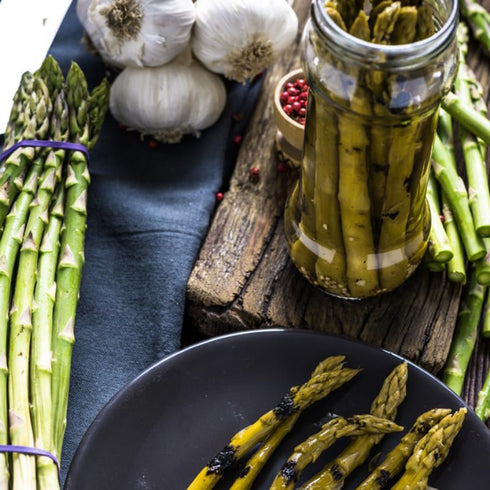 16.5 oz (Pack 2) Sanniti Premium Pickled Asparagus
