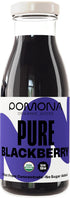 (Pack 12), 100% 8.4 Oz Pomona Organic Blackberry Juice Of Cold Pressed USDA Organic Juices, Blackberries, No Added