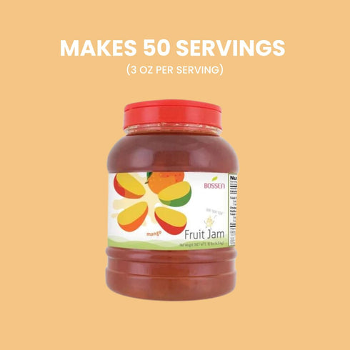 Mango Flavor Bossen Fruit Jam/Smoothie Paste - Perfect for Your Culinary Creations