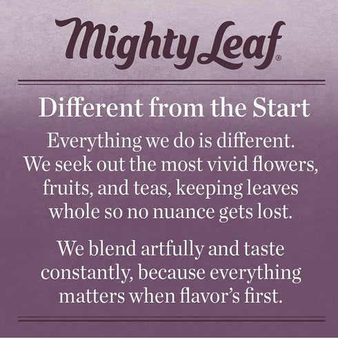 3 100% Mighty Leaf Tea, Organic Matcha Green Tea Powder - Ounce Bag, Japanese Matcha, Unsweetened