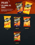 McCoys 6 25g McCoy's Flame Grilled Steak Flavour Ridge Cut Potato Crisps, x