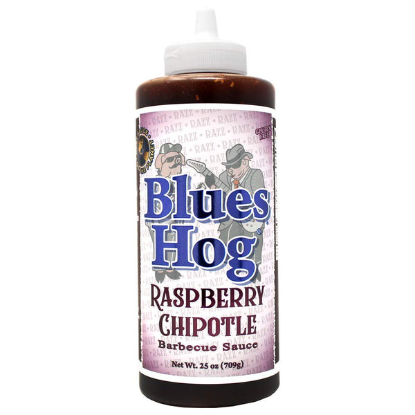 Blues Hog Raspberry Chipotle BBQ Sauce, 25 oz Squeeze