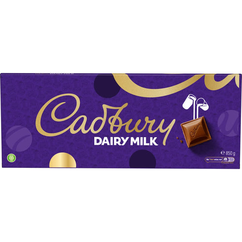Cadbury Dairy Milk Chocolate Bar, 850 g